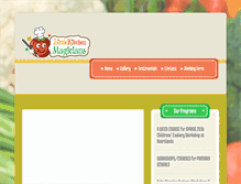 Tablet Screenshot of littlekitchenmagicians.com